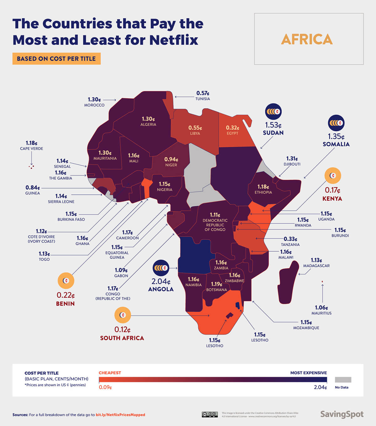 Which Countries Pay The Most and Least for Netflix? Blog