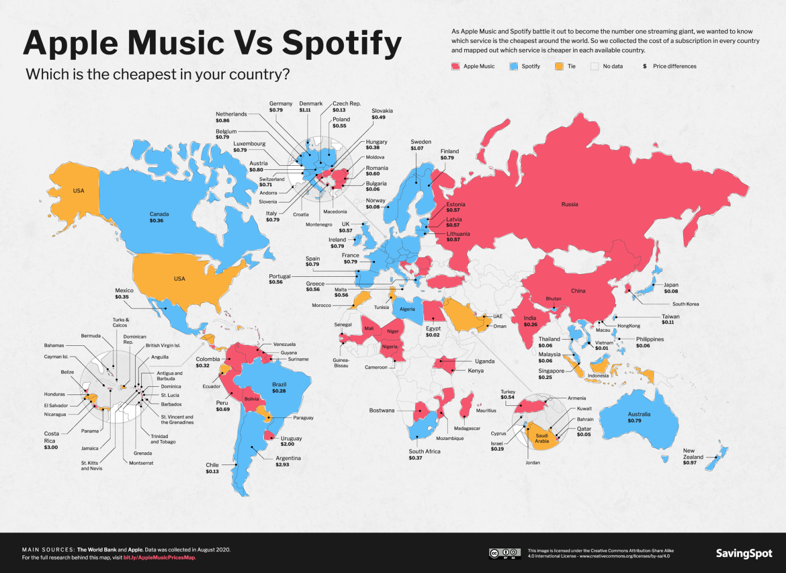 Which Countries Pay the Most and Least for Apple Music? Blog